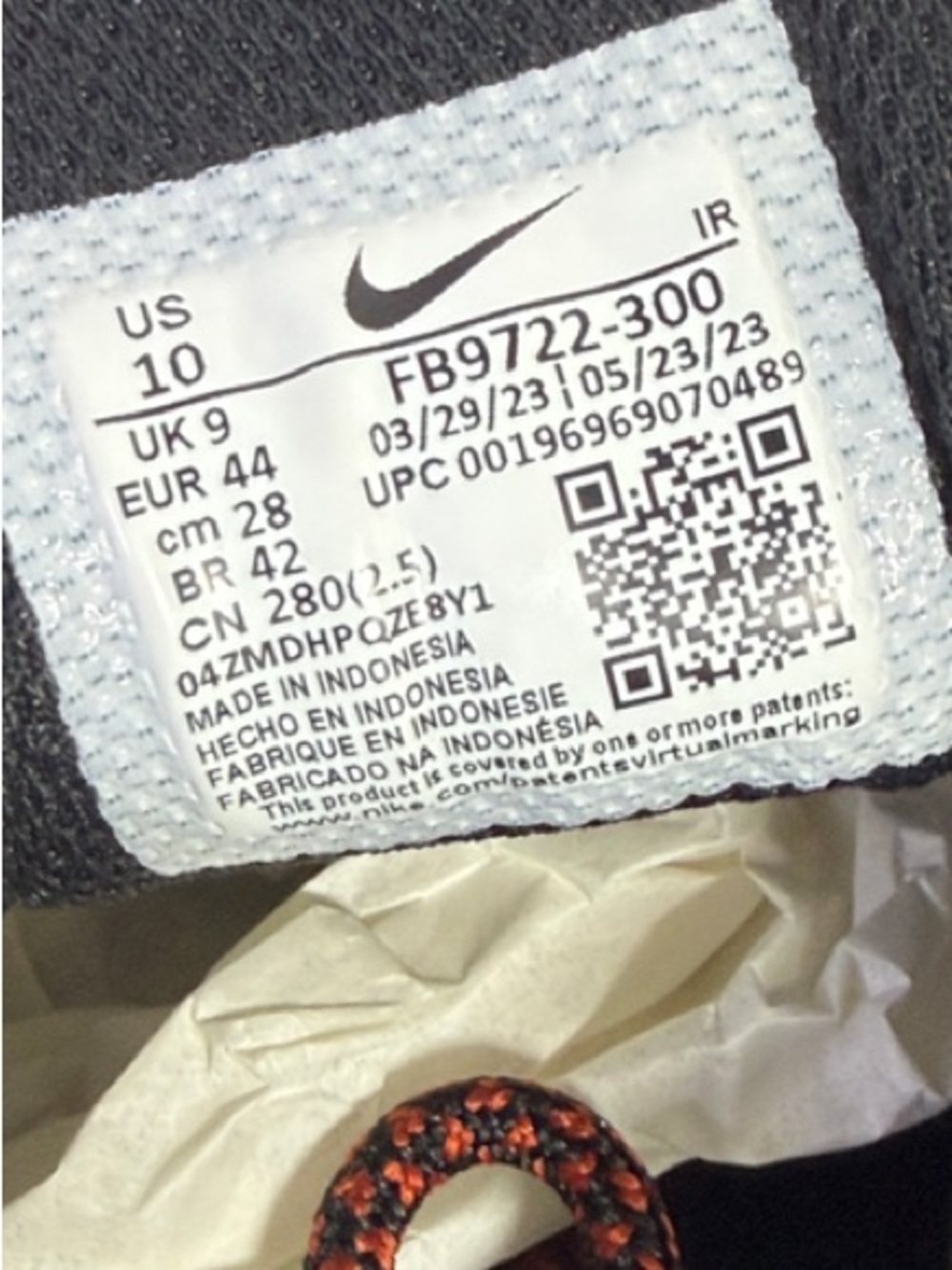 Nike Air Max Plus TN Cargo Khaki Olive Black FB9722-300 Mens Size 10 - Picture 8 of 8